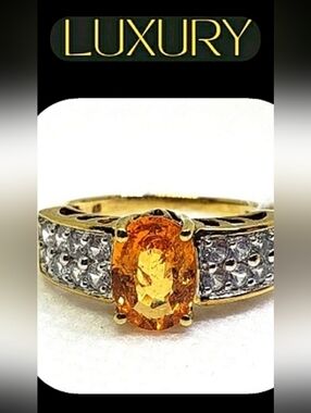 Garnet Sapphire Ring